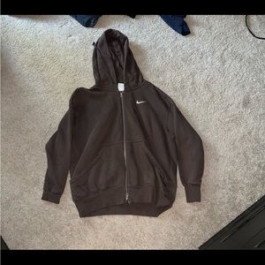 Nike Brown Zip Up